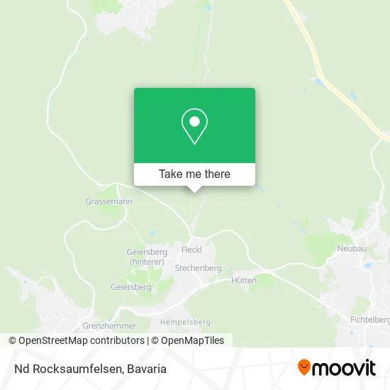 Карта Nd Rocksaumfelsen