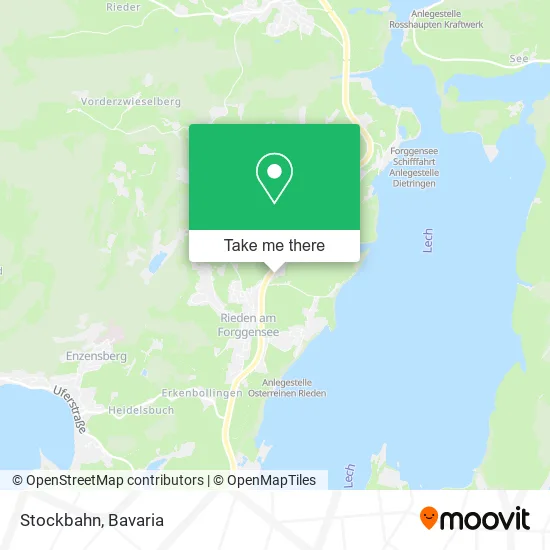 Карта Stockbahn