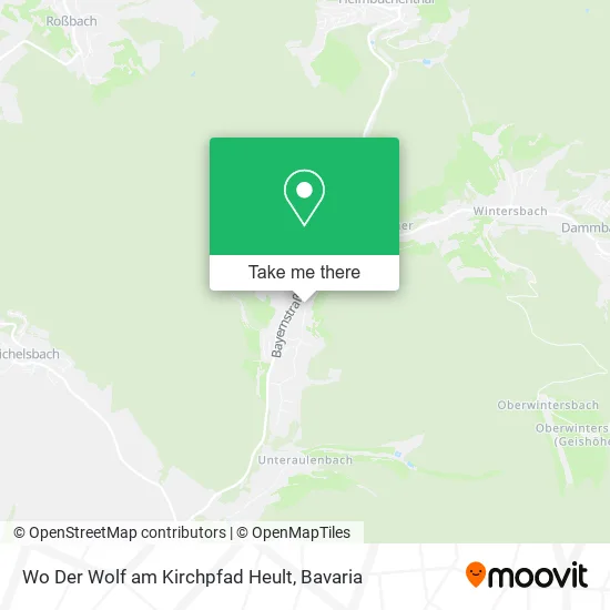 Карта Wo Der Wolf am Kirchpfad Heult