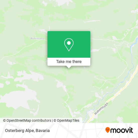 Osterberg Alpe map