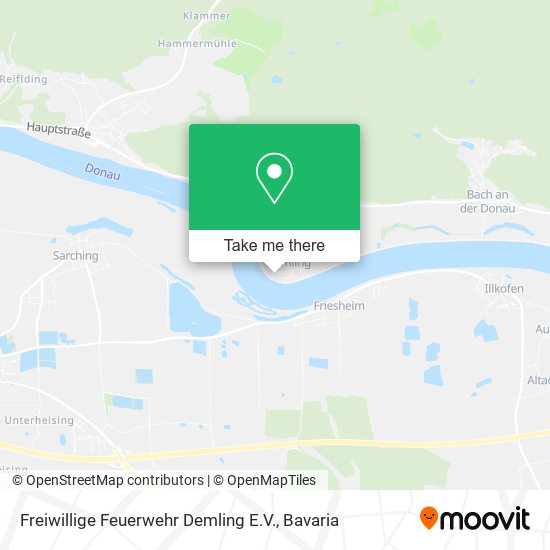 Freiwillige Feuerwehr Demling E.V. map