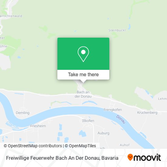 Freiwillige Feuerwehr Bach An Der Donau map