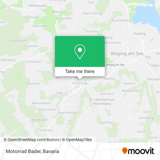 Motorrad Bader map