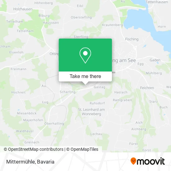 Карта Mittermühle