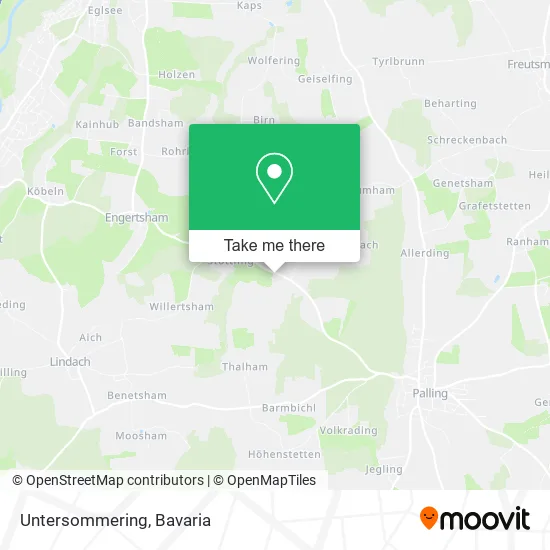 Карта Untersommering