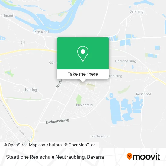 Карта Staatliche Realschule Neutraubling