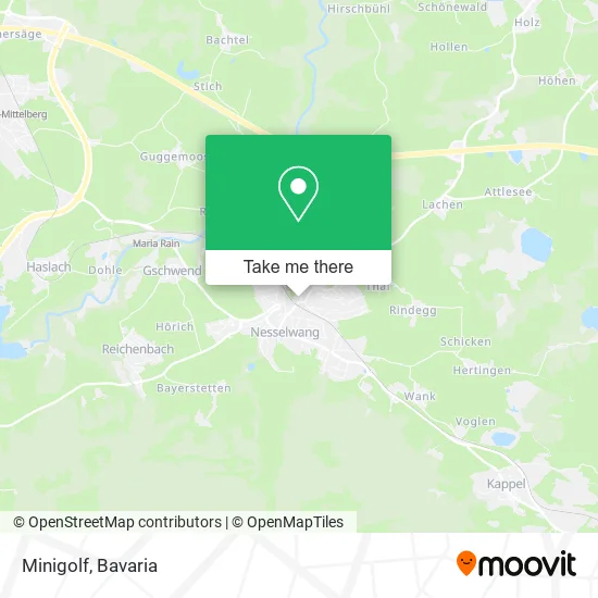 Карта Minigolf