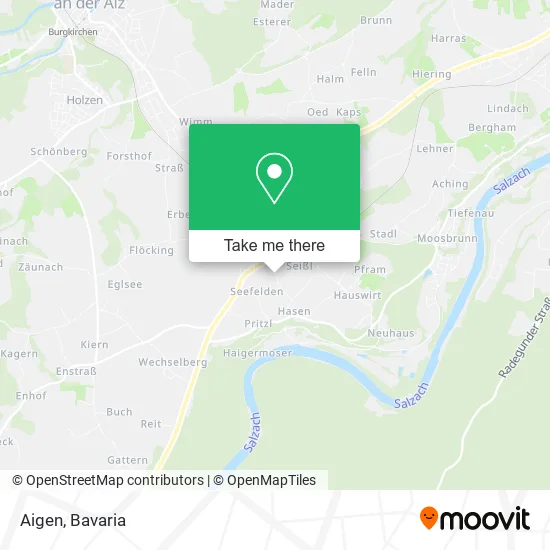 Карта Aigen