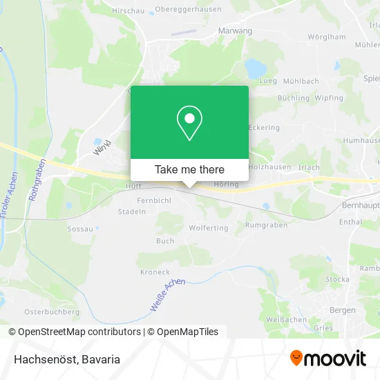 Карта Hachsenöst