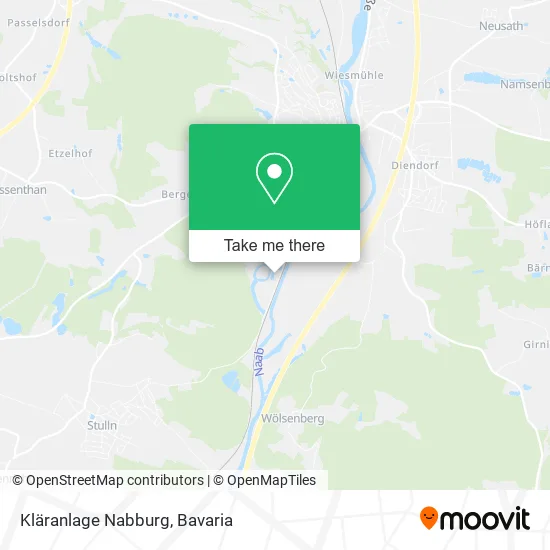 Карта Kläranlage Nabburg