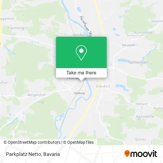 Карта Parkplatz Netto