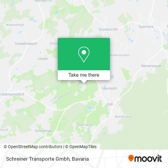 Schreiner Transporte Gmbh map