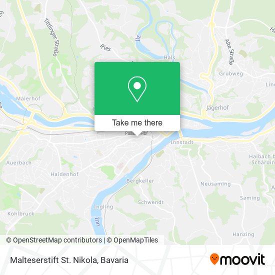 Malteserstift St. Nikola map