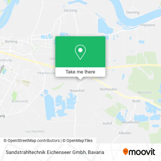 Карта Sandstrahltechnik Eichenseer Gmbh