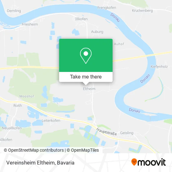 Карта Vereinsheim Eltheim