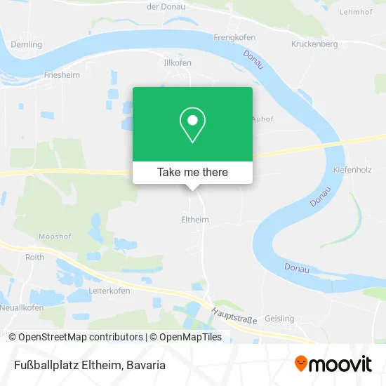 Карта Fußballplatz Eltheim