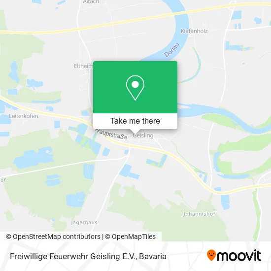 Карта Freiwillige Feuerwehr Geisling E.V.