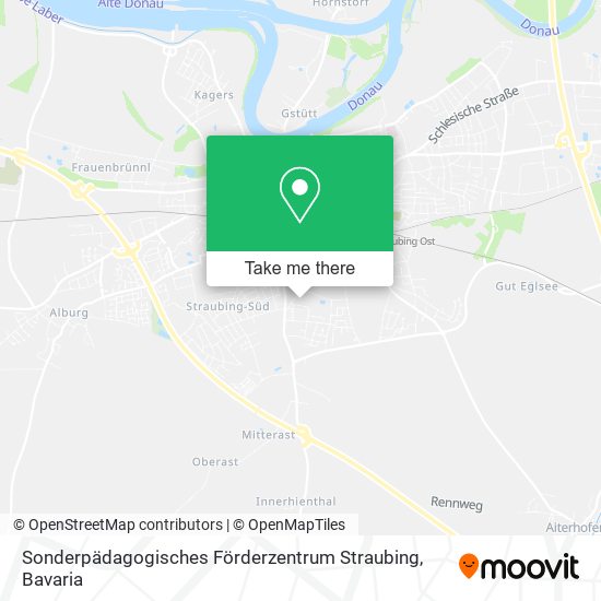 Sonderpädagogisches Förderzentrum Straubing map