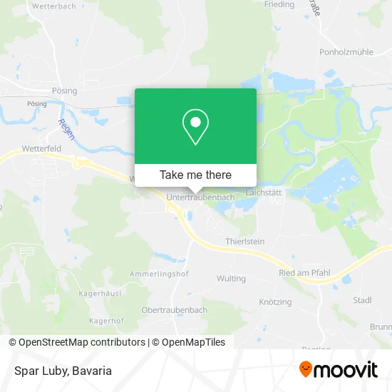 Карта Spar Luby