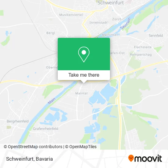 Карта Schweinfurt