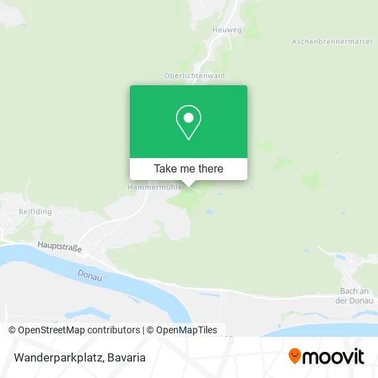 Карта Wanderparkplatz