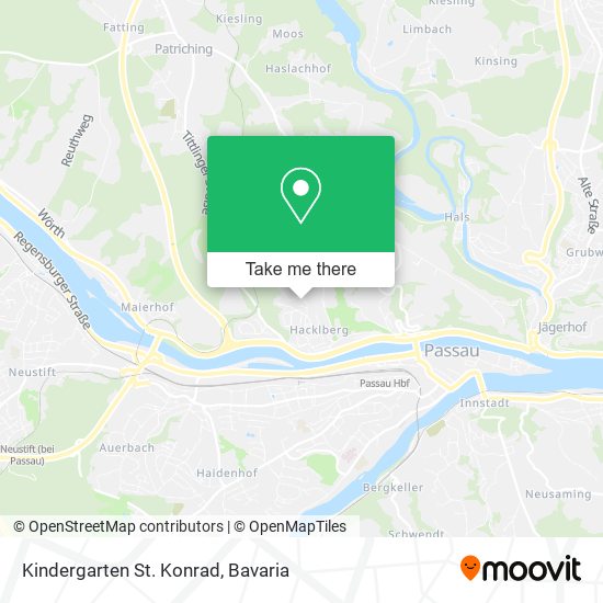 Kindergarten St. Konrad map
