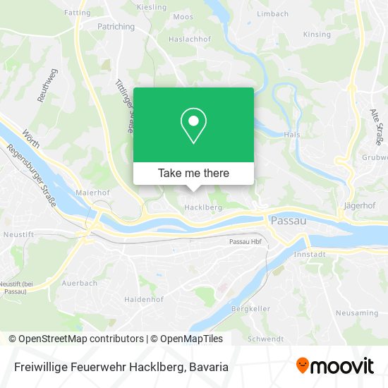 Карта Freiwillige Feuerwehr Hacklberg