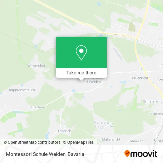 Карта Montessori Schule Weiden
