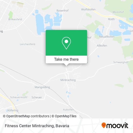 Fitness Center Mintraching map