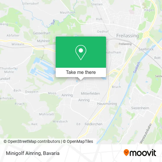 Карта Minigolf Ainring