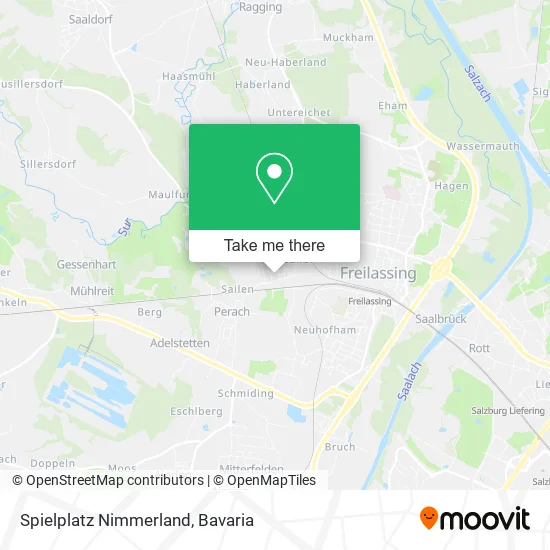 Карта Spielplatz Nimmerland