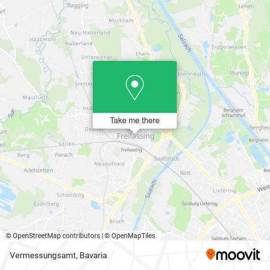 Карта Vermessungsamt