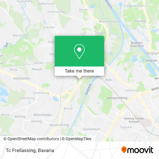 Карта Tc Freilassing