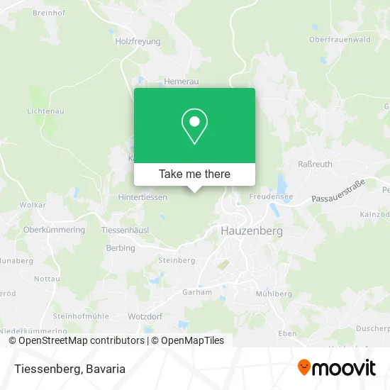 Карта Tiessenberg