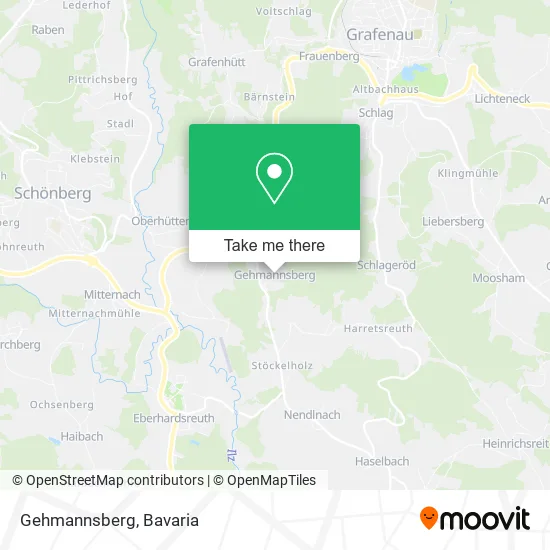 Карта Gehmannsberg