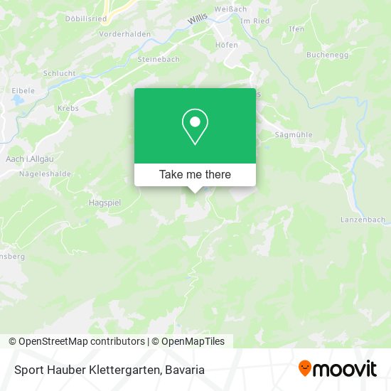 Карта Sport Hauber Klettergarten