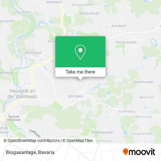 Карта Biogasanlage