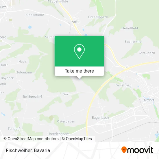 Карта Fischweiher