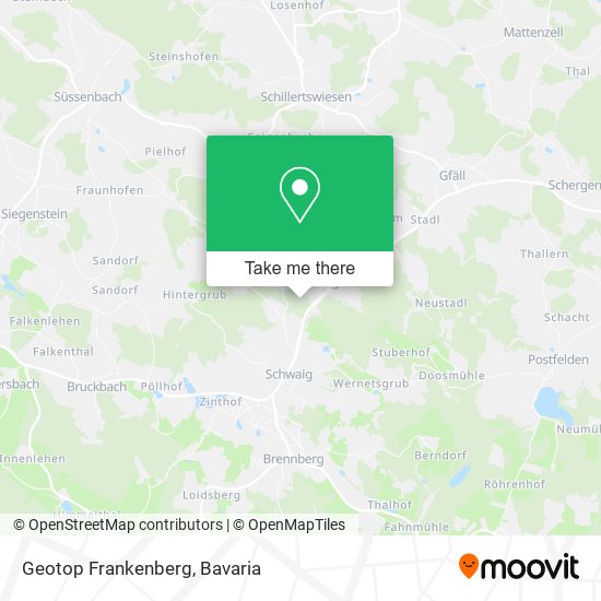 Карта Geotop Frankenberg