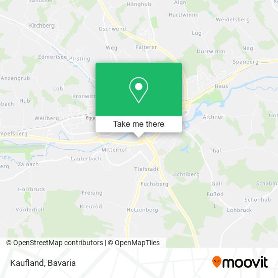 Kaufland map