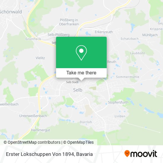 Erster Lokschuppen Von 1894 map