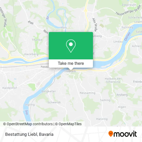 Карта Bestattung Liebl