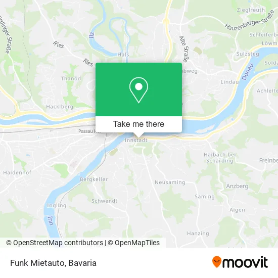Карта Funk Mietauto