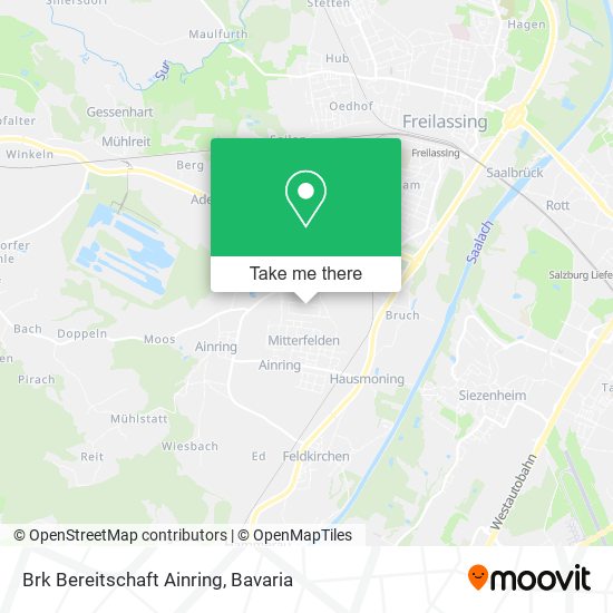 Brk Bereitschaft Ainring map