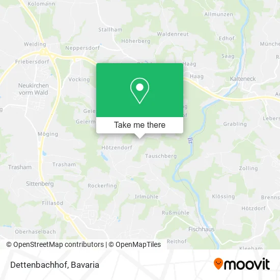 Карта Dettenbachhof