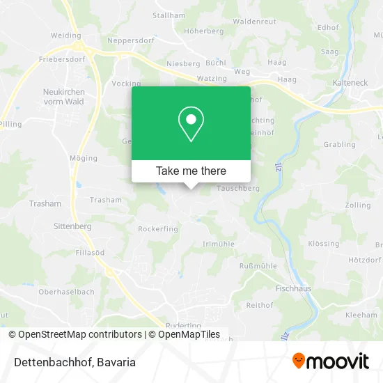 Карта Dettenbachhof
