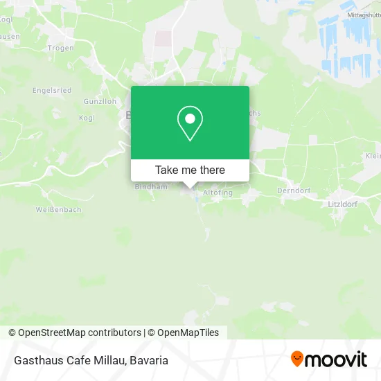 Карта Gasthaus Cafe Millau