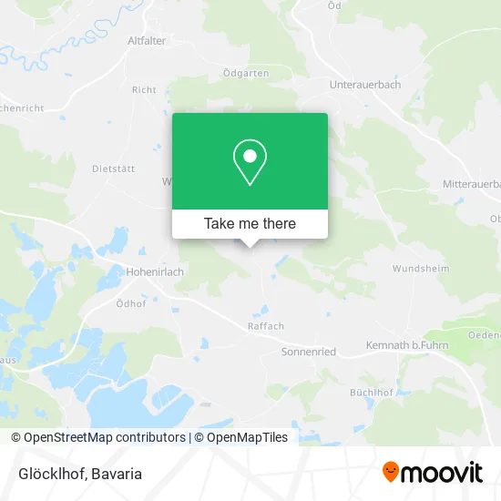 Карта Glöcklhof