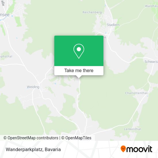 Карта Wanderparkplatz