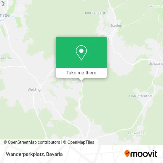 Карта Wanderparkplatz